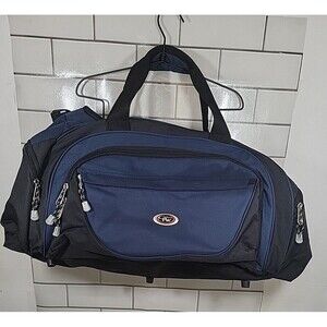 Cal Pak Blue Duffle Bag Travel Vacation Overnight Sports *Read